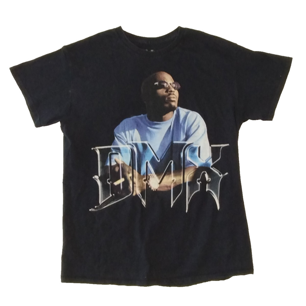 DMX Rap Graphic T-Shirt Black Size Medium 100% Cotton